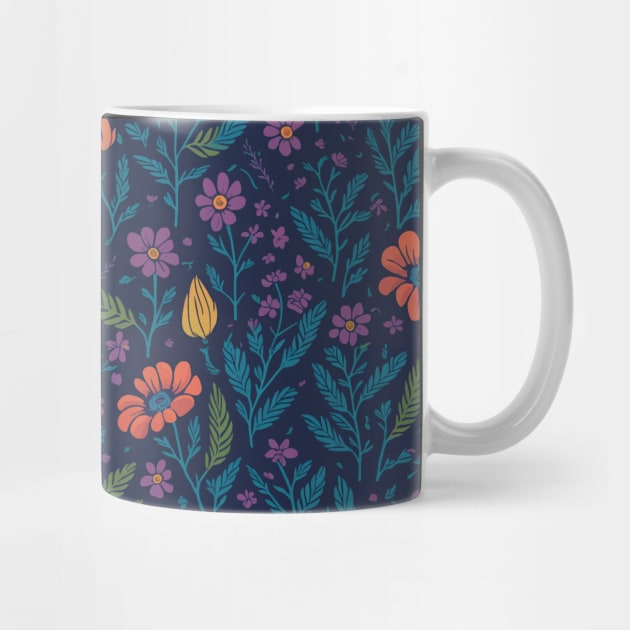 Scandinavian Summer Colorful Spring Flowers by star trek fanart and more